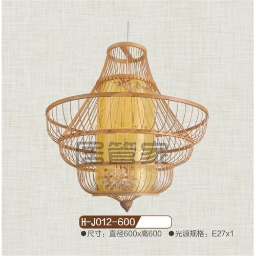 木头吊灯H-J012-600