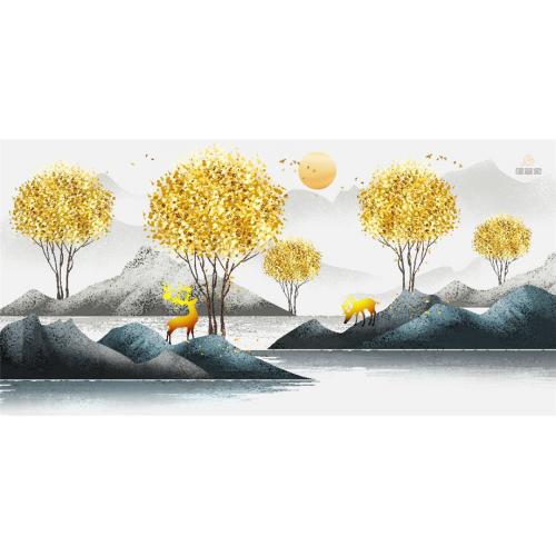 山水画SSH90*180-1