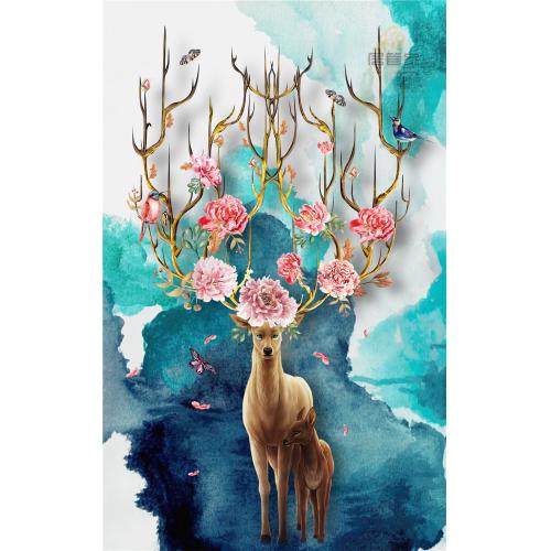 玄关画XGH80*160-6