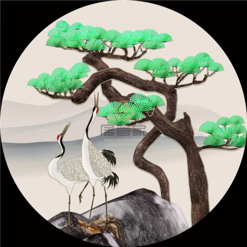 圆形晶瓷画RXH70-14