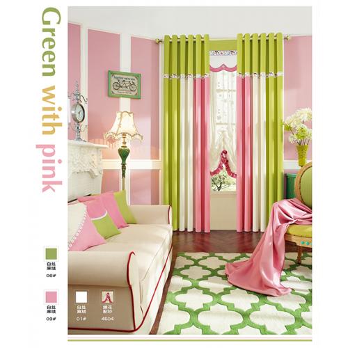 窗帘A白丝麻绒6号