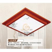 红木羊皮灯H-J山水情