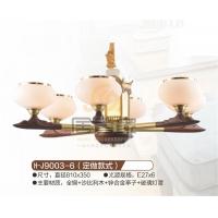 木头吊灯H-J9003-6（定做款式）