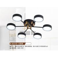 木头吊灯H-J6230-6哑黑