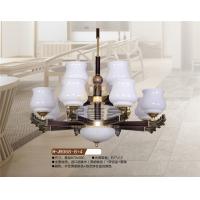 木头吊灯H-J9068-8+4