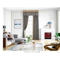 窗帘A貂绒麻加厚5号