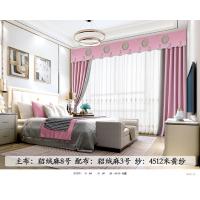 窗帘A貂绒麻加厚8号