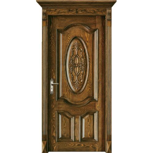 橡木实木门D-JX6015