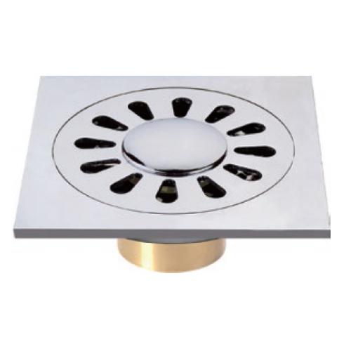 D2807JZ铜太阳花双用加重铜封地漏