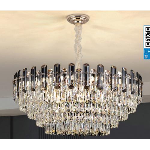 LH20266圆形-600（水晶7层）轻奢水晶吊灯