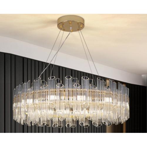 LH1110圆形-600轻奢水晶吊灯