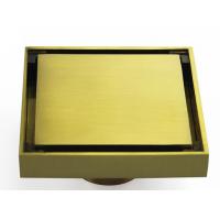 DA005铜暗装钛金铜封地漏