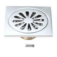 D2806JZ铜太阳花单用加重铜封地漏