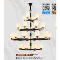 JM88201-12+8+4新中式铁艺吊灯