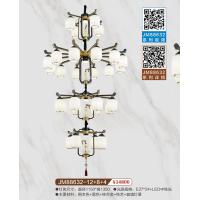 JM88632-12+8+4锌合金吊灯