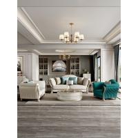 现代美式轻奢沙发H901